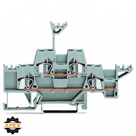 WAGO | 280-543 | DOUBLE-DECK TERMINAL BLOCK; THROUGH/THROUGH