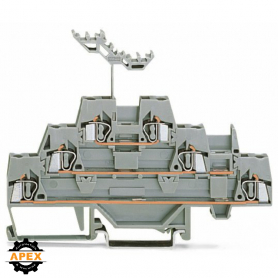 WAGO | 280-549 | TRIPLE-DECK TERMINAL BLOCK; THROUGH/THROUGH