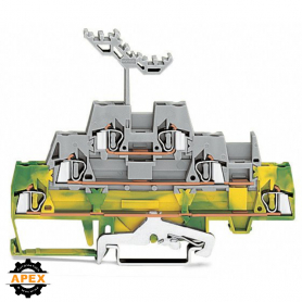 WAGO | 280-557 | TRIPLE-DECK TERMINAL BLOCK; GROUND CONDUCTO