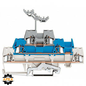 WAGO | 280-558 | TRIPLE-DECK TERMINAL BLOCK; SHIELD/THROUGH/