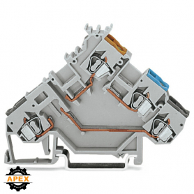 WAGO | 280-561 | 3-CONDUCTOR SENSOR TERMINAL BLOCK; FOR COMP