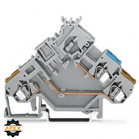 WAGO | 280-565 | 2-CONDUCTOR ACTUATOR TERMINAL BLOCK; WITH C