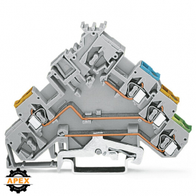 WAGO | 280-572 | 3-CONDUCTOR ACTUATOR SUPPLY TERMINAL BLOCK;