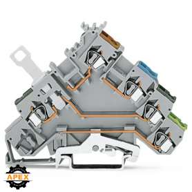 WAGO | 280-573 | 4-CONDUCTOR SENSOR TERMINAL BLOCK; WITH COL