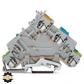 WAGO | 280-577/281-496 | 4-CONDUCTOR SENSOR SUPPLY TERMINAL