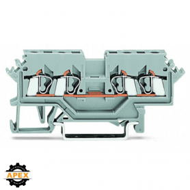 WAGO | 280-604 | 4-CONDUCTOR THROUGH TERMINAL BLOCK; 2.5 MM&sup2;