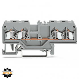 WAGO | 280-633 | 4-CONDUCTOR THROUGH TERMINAL BLOCK; 2.5 MM&sup2;