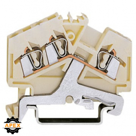 WAGO | 280-640 | 3-CONDUCTOR SHIELD TERMINAL BLOCK; 2.5 MM&sup2;;