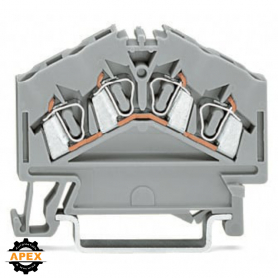 WAGO | 280-646 | 4-CONDUCTOR THROUGH TERMINAL BLOCK; 2.5 MM&sup2;