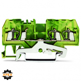WAGO | 280-687 | 3-CONDUCTOR GROUND TERMINAL BLOCK; 2.5 MM&sup2;;