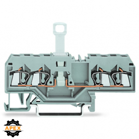 WAGO | 280-695 | 4-CONDUCTOR DISCONNECT TERMINAL BLOCK; FOR