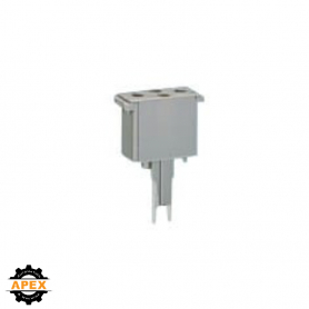 WAGO | 280-802 | EMPTY COMPONENT PLUG HOUSING; GRAY