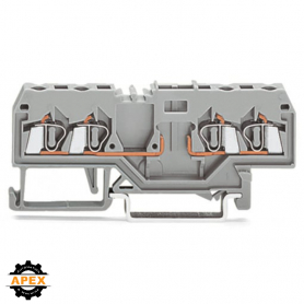 WAGO | 280-816 | 4-CONDUCTOR CARRIER TERMINAL BLOCK; FOR DIN