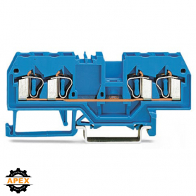 WAGO | 280-834 | 4-CONDUCTOR THROUGH TERMINAL BLOCK; 2.5 MM&sup2;
