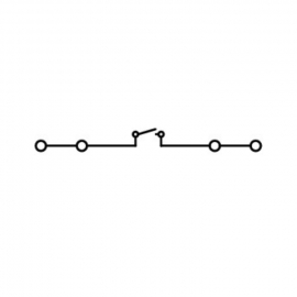 WAGO | 280-836 | 4-CONDUCTOR DISCONNECT TERMINAL BLOCK; FOR