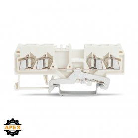 WAGO | 280-838 | 4-CONDUCTOR SHIELD TERMINAL BLOCK; 2.5 MM&sup2;;