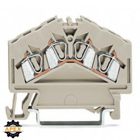 WAGO | 280-996 | 4-CONDUCTOR THROUGH TERMINAL BLOCK; 2.5 MM&sup2;