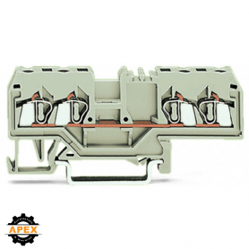 WAGO | 280-999 | 4-CONDUCTOR THROUGH TERMINAL BLOCK; 2.5 MM&sup2;