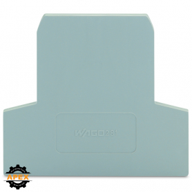 WAGO | 281-311 | END AND INTERMEDIATE PLATE; 2.5 MM THICK; G