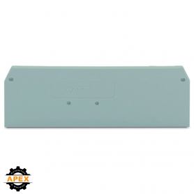 WAGO | 281-334 | END AND INTERMEDIATE PLATE; 2.5 MM THICK; G