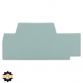 WAGO | 281-342 | END AND INTERMEDIATE PLATE; 2.5 MM THICK; G