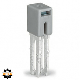 WAGO | 281-402 | ADJACENT JUMPER; INSULATED; IN = IN TERMINA