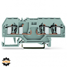 WAGO | 281-610 | 3-CONDUCTOR CARRIER TERMINAL BLOCK; FOR DIN