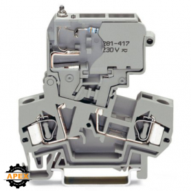 WAGO | 281-612/281-417 | 2-CONDUCTOR FUSE TERMINAL BLOCK; WI