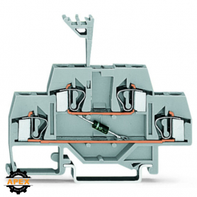 WAGO | 281-633/281-410 | COMPONENT TERMINAL BLOCK; DOUBLE-DE
