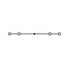 WAGO | 281-663 | 4-CONDUCTOR THROUGH TERMINAL BLOCK; 4 MM&sup2;;