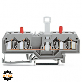 WAGO | 281-666 | 2-CONDUCTOR DISCONNECT/TEST TERMINAL BLOCK;