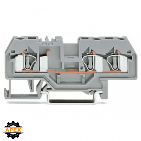 WAGO | 281-679 | 3-CONDUCTOR THROUGH TERMINAL BLOCK; 4 MM&sup2;;