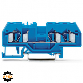 WAGO | 281-684 | 3-CONDUCTOR THROUGH TERMINAL BLOCK; 4 MM&sup2;;