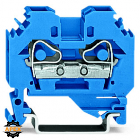 WAGO | 282-104 | 2-CONDUCTOR THROUGH TERMINAL BLOCK; 6 MM&sup2;;