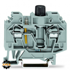 WAGO | 282-128/281-417 | 2-CONDUCTOR FUSE TERMINAL BLOCK; FO