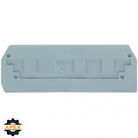 WAGO | 282-308 | END AND INTERMEDIATE PLATE; 2.5 MM THICK; G