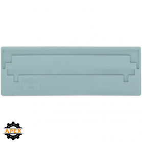 WAGO | 282-309 | SEPARATOR PLATE; 2 MM THICK; OVERSIZED; GRA
