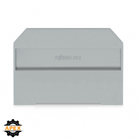WAGO | 282-311 | END AND INTERMEDIATE PLATE; 4 MM THICK; GRA