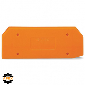 WAGO | 282-314 | END AND INTERMEDIATE PLATE; 4 MM THICK; GRA