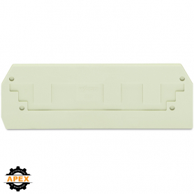 WAGO | 282-341 | END AND INTERMEDIATE PLATE; 2.5 MM THICK; L