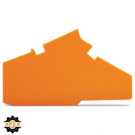 WAGO | 282-385 | END AND SEPARATOR PLATE; 1.5 MM THICK; ORAN