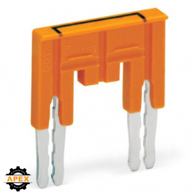 WAGO | 282-433/011-000 | JUMPER; INSULATED; ORANGE