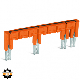 WAGO | 282-438/301-000 | JUMPER, ORANGE