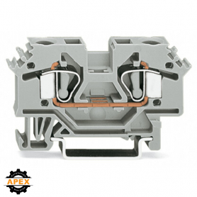 WAGO | 282-601 | 2-CONDUCTOR THROUGH TERMINAL BLOCK; 6 MM&sup2;;