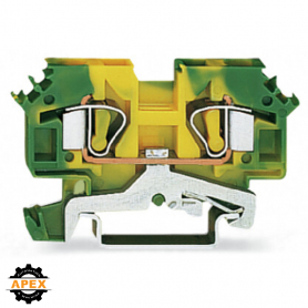 WAGO | 282-607/999-950 | 2-CONDUCTOR GROUND TERMINAL BLOCK;