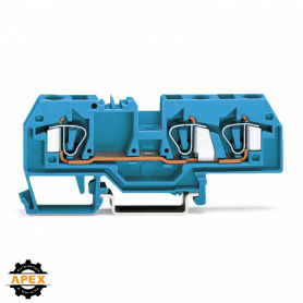 WAGO | 282-684 | 3-CONDUCTOR THROUGH TERMINAL BLOCK; 6 MM&sup2;;