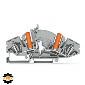 WAGO | 282-841 | 2-CONDUCTOR THROUGH TERMINAL BLOCK; 6 MM&sup2;;