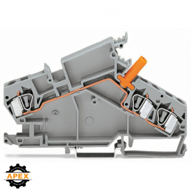 WAGO | 282-866 | 3-CONDUCTOR THROUGH TERMINAL BLOCK; 6 MM&sup2;;