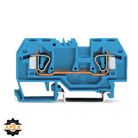 WAGO | 282-904 | 2-CONDUCTOR THROUGH TERMINAL BLOCK; 6 MM&sup2;;
