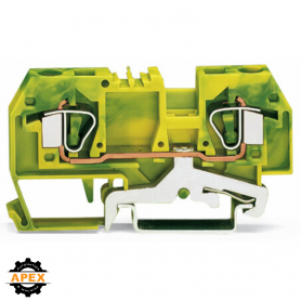 WAGO | 282-907 | 2-CONDUCTOR GROUND TERMINAL BLOCK; 6 MM&sup2;; C